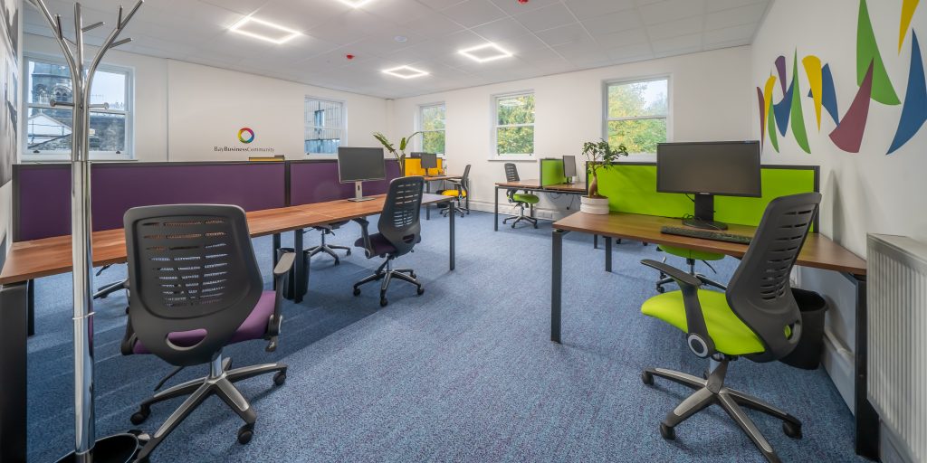 open plan office, office space in Lancaster | Bay Business Community